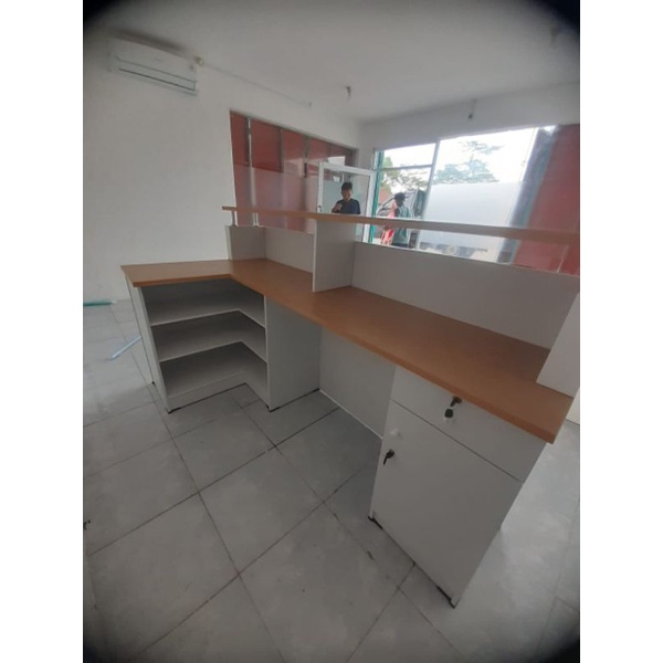 MEJA KASIR /meja laundry / MEJA RESEPSIONIS / MEJA KERJA / MEJA KANTOR / MEJA KASIR TOKO / MEJA RESE