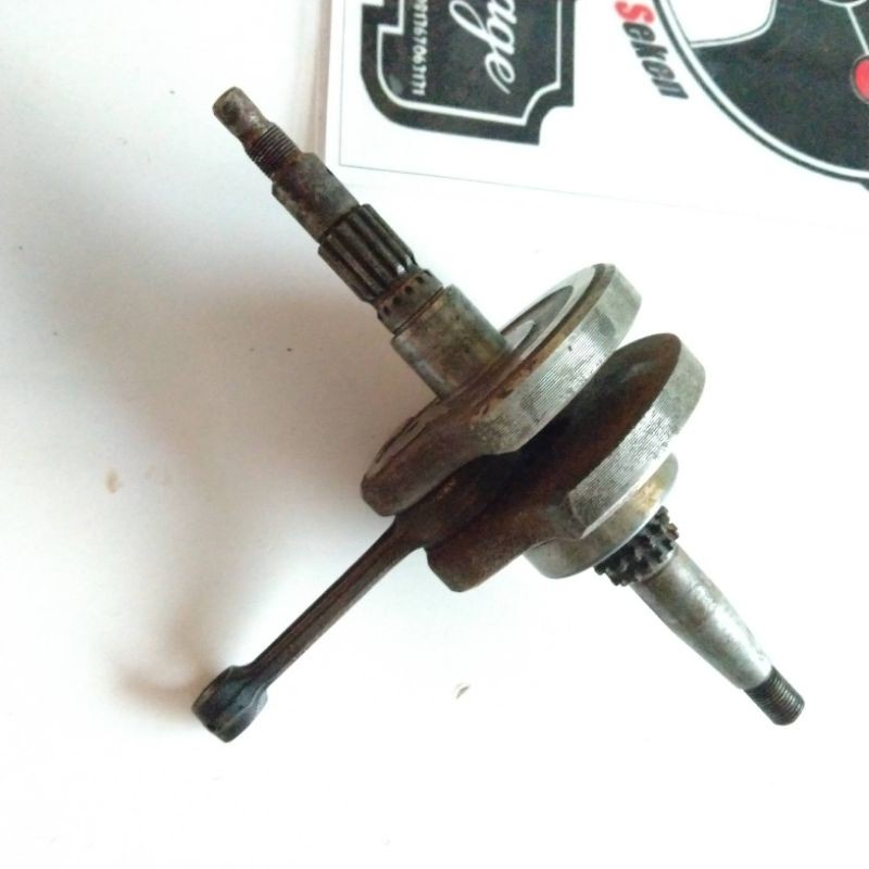 KRUK AS JUPITER Z BURHAN VEGA R NEW ASKRUK JUPITER Z BURHAN CRANKSHAFT JUPITER Z SEKEN ASLI ORIGINAL