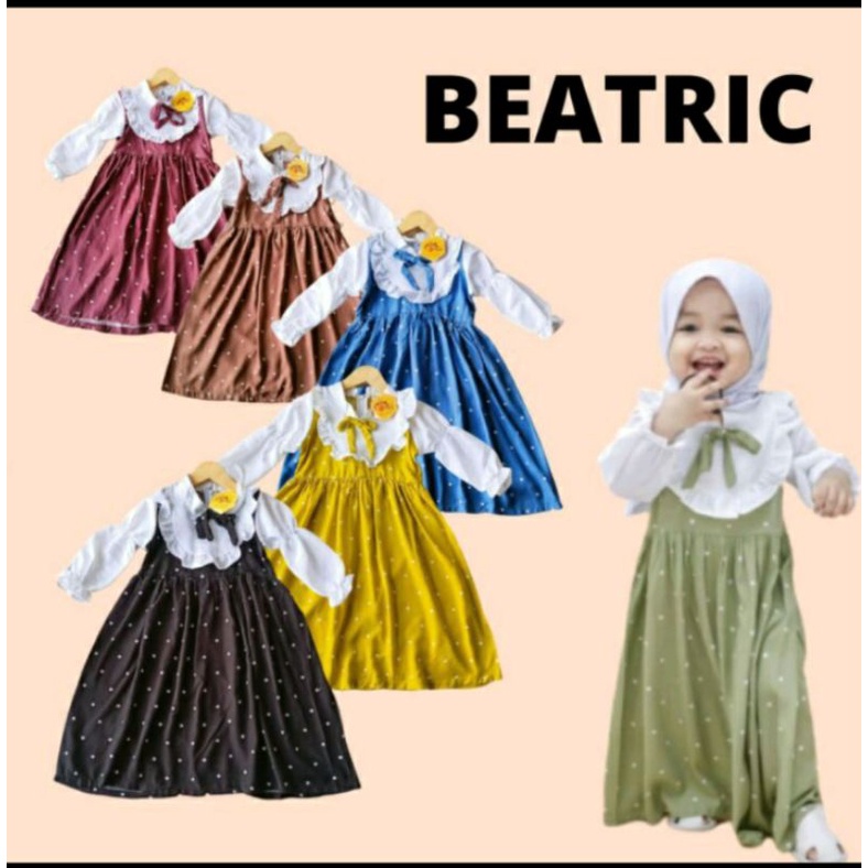 2-5 TAHUN BEATRICE GAMIS ANAK PEREMPUAN VIRAL