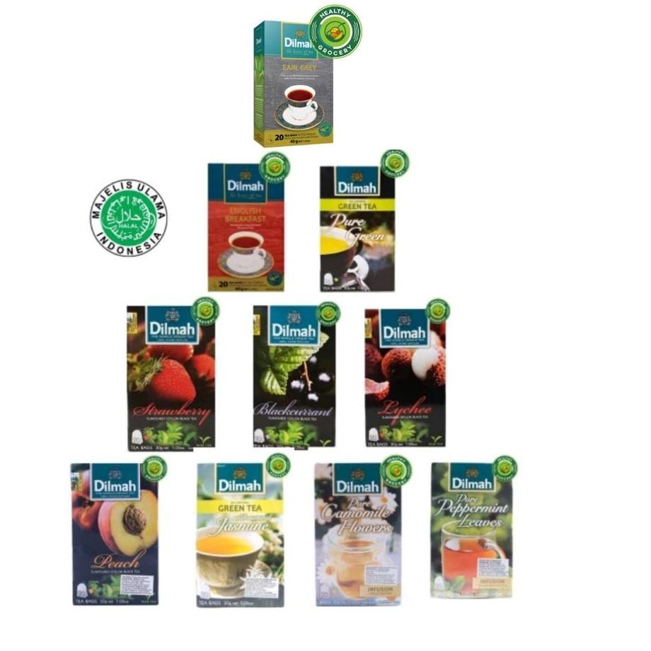 

Model Baru Dilmah All Varian Tea Bags Teh Hitam Celup Tanpa Amplop 95 ➨