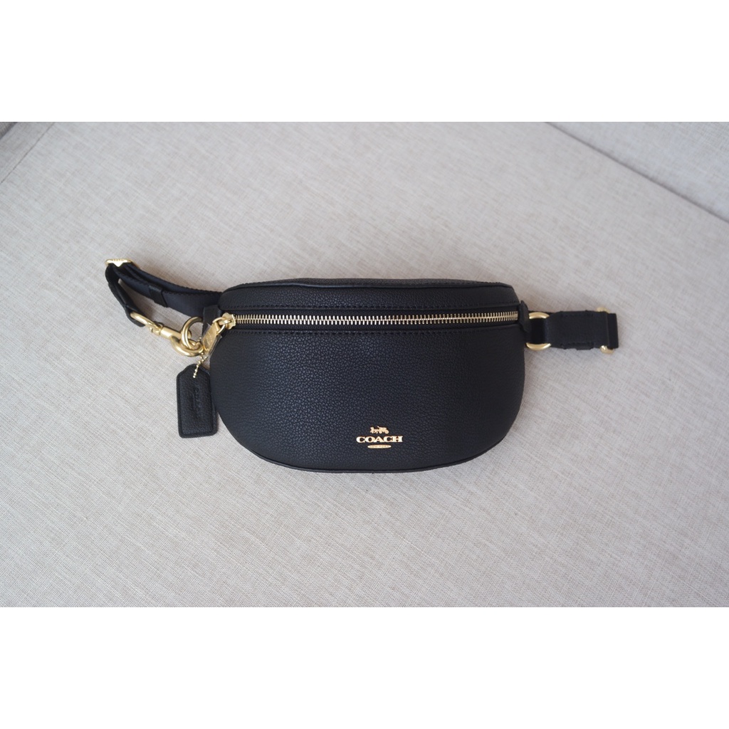 {Instant/Same Day] 39939 coach Women's Fanny pack Cross body bag Breast bag pockets   yaobao