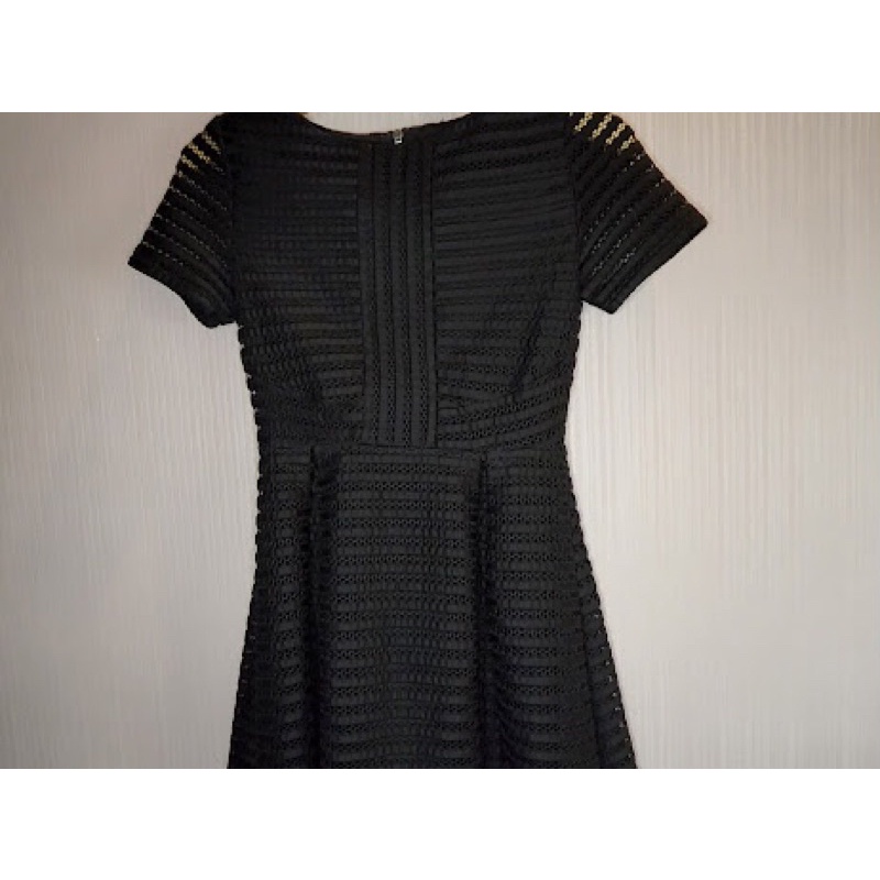 Dress hitam pesta merk MDS (thrift) ukuran S
