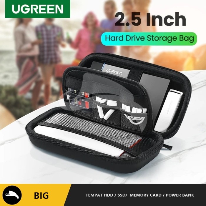 Ugreen 50274 Hard Disk Travel Storage Case Hard Case Powerbank Hdd
