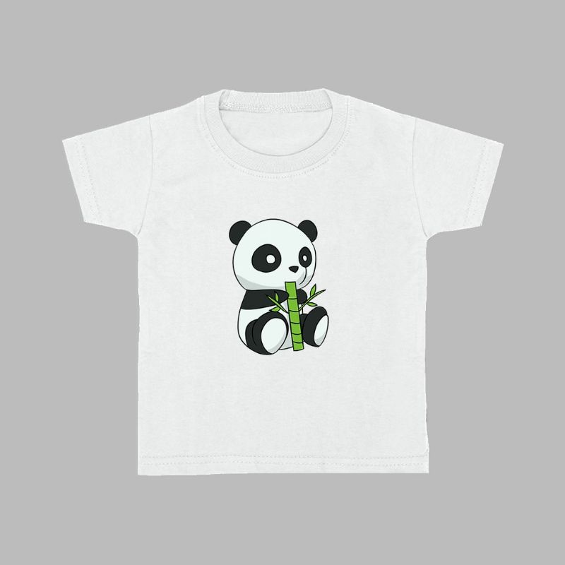 Baju kaos anak 1-12tahun panda katun cowok cewek