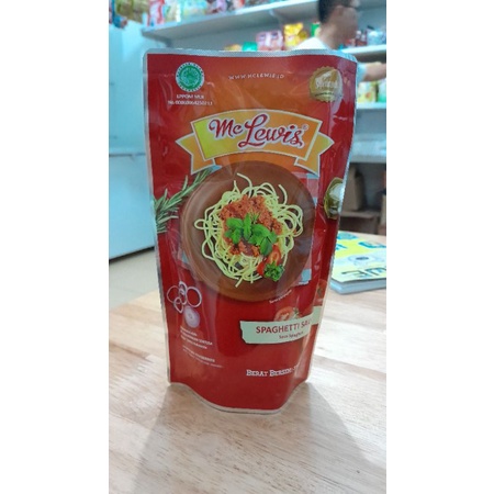 

Mc Lewis Sauce Spagetti Sauce, Black Pepper Sauce, Barbeque Sauce