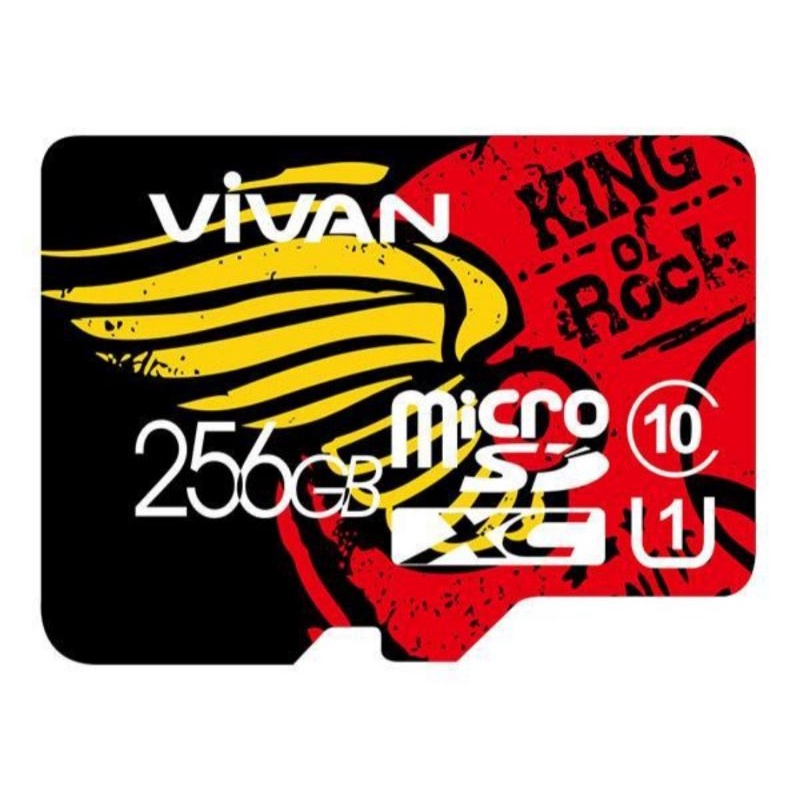 Kartu Memory 256Gb Vivan V256U10 Class 10 Speed 100Mbs
