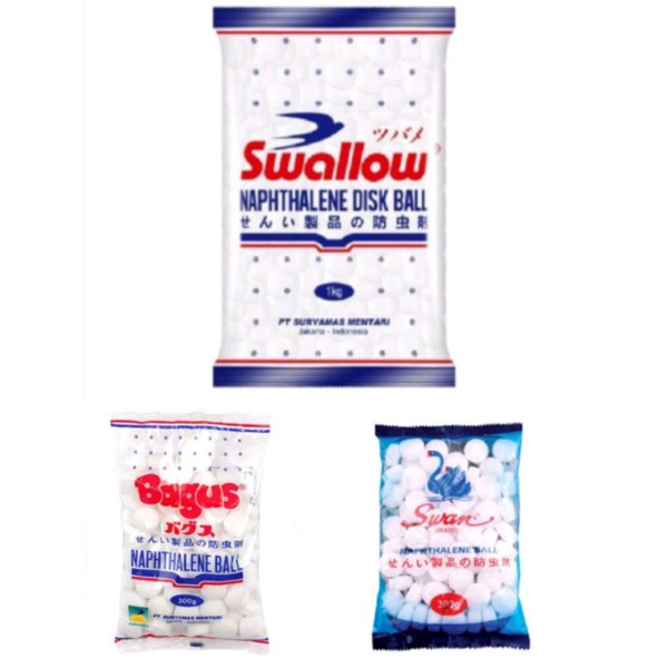 Kamper Swallow Naphthalene300gr/500gr/1kg Disk Ball