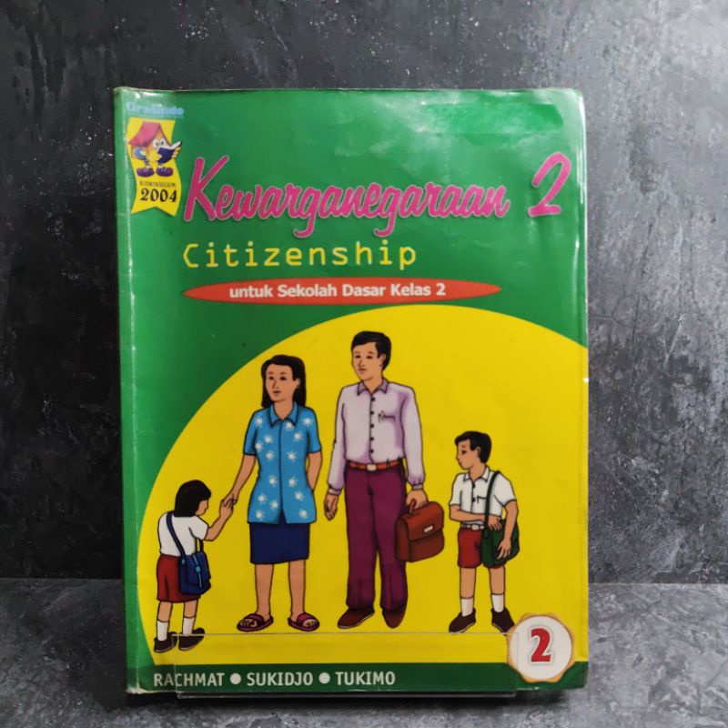 Buku Kewarganegaraan Citizenship 2, kelas 2, II, SD, Rachmat, Sukidjo, Tukimo, Kurikulum 2004, Grasi
