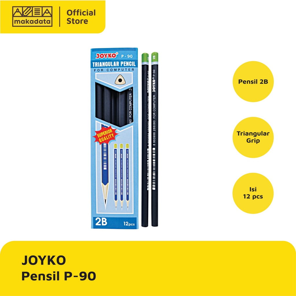 

PENCIL / PENSIL JOYKO P-90 (1PAK) MURAH