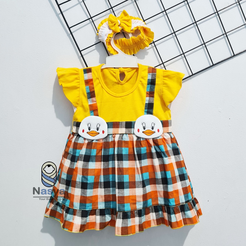 [P-018] Dress Bayi (0-6 bulan) / Setelan Bayi Perempuan Motif Bunga