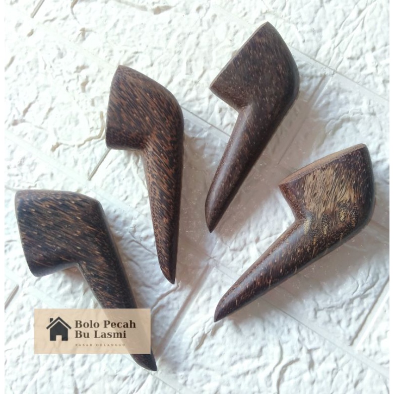 Uleg Kayu Aren Besar / Uleg Kayu Sambel / Ulek Uleg Kayu Aren Super