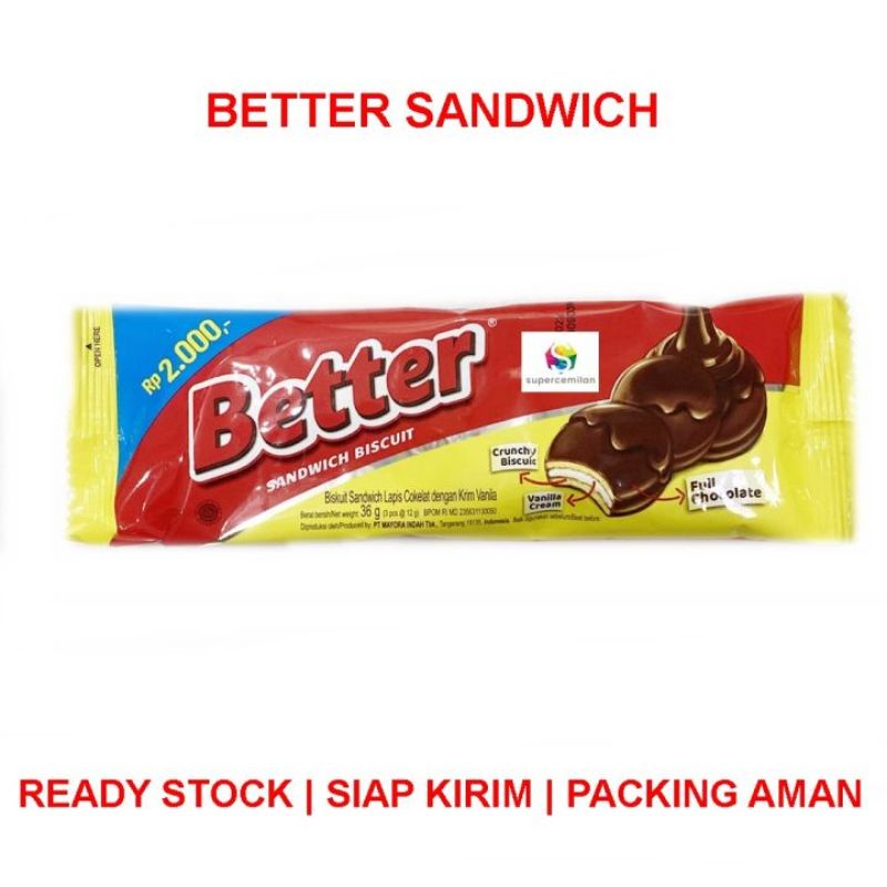 

Better sandwich Biscuit isi 3pcs 36G