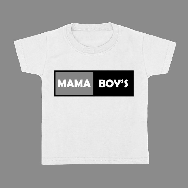 baju Kaos anak keren Mamaboys 1-12TH cowok premium viral