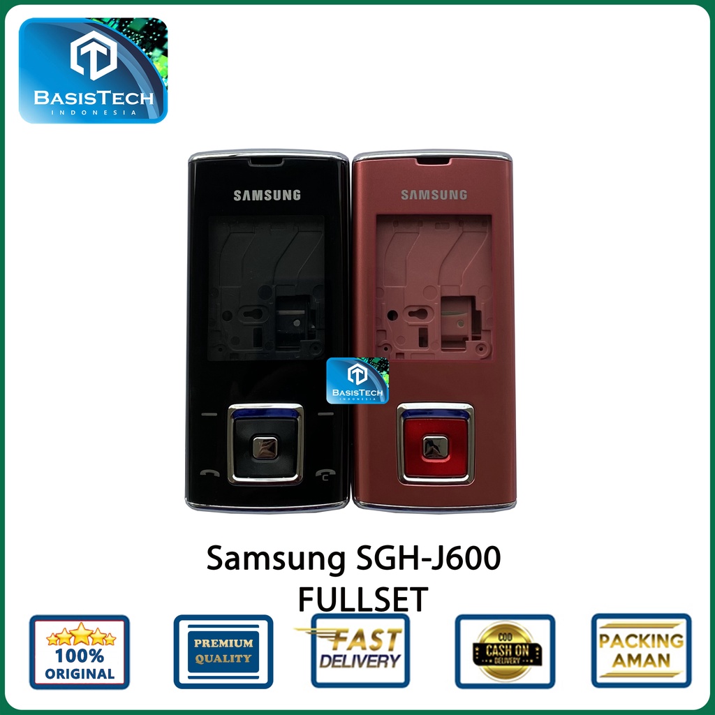 HOUSING CASING SAMSUNG SGH-J600 FULLSET - BASISTECH ORIGINAL QUALITY