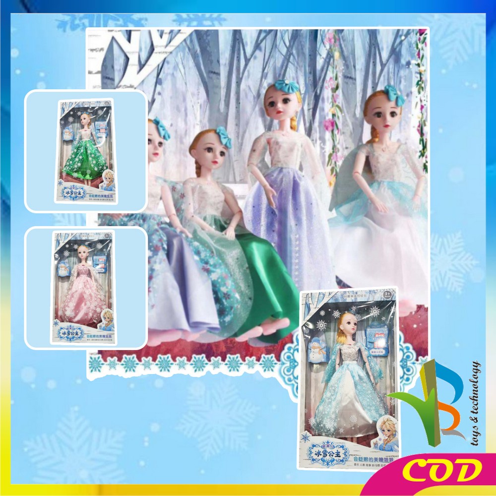 RB-M163 Mainan Boneka Anak Perempuan Boneka Putri Princess / Boneka Cewek Gaun Princess Doll Clothes