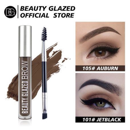 Beauty Glazed Eyebrow Gel Smoothy Plump 1 Step Brow Gel Beauty Glazed Eyebrow Cream Beauty Glazed