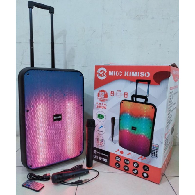 spiker bluetooth 12 inc kimiso QS 1285 mik wirlless