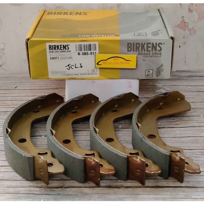 BRAKE SHOE KAMPAS REM BELAKANG TERRA 2019-ON BIRKENS NBS-011