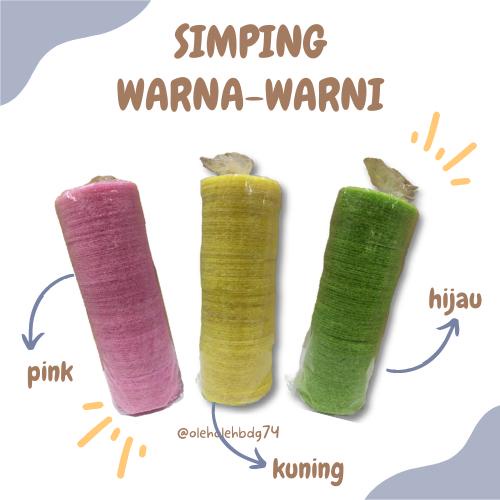 

SIMPING / SIMPING WARNA-WARNI / SIMPING ARUMANIS