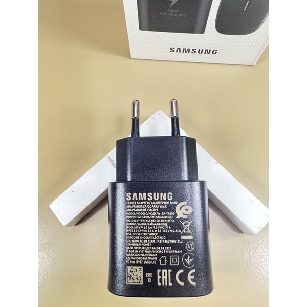 Adaptor SMG 25W SUPER FAST CHARGING ORIGINAL 100%