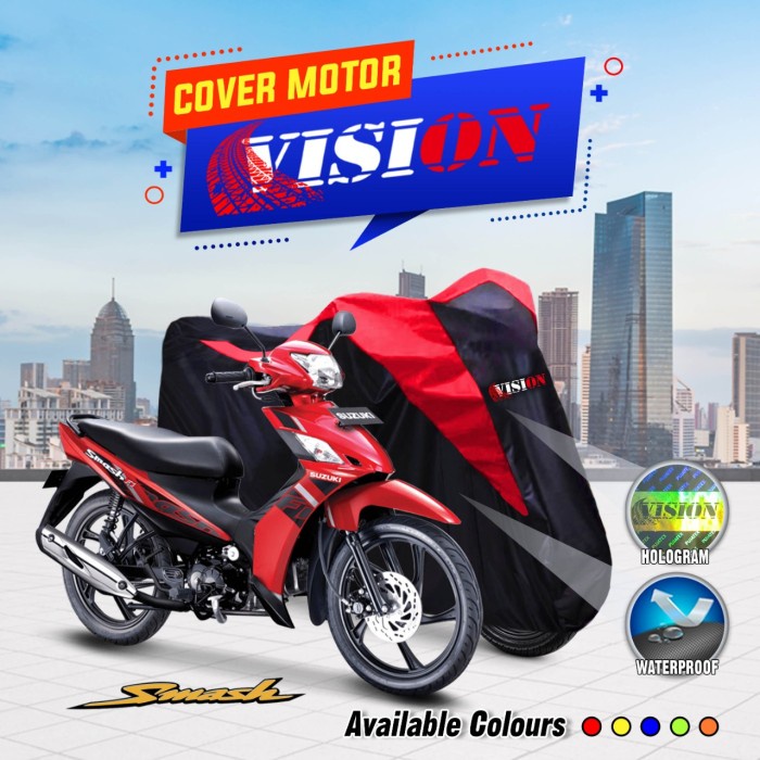 SARUNG COVER BODY MOTOR SUZUKI SMASH WATERPROOF VARIANT WARNA