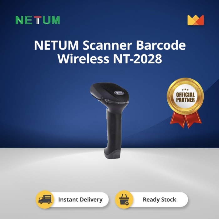 Netum Scanner Barcode Wireless Nt-2028