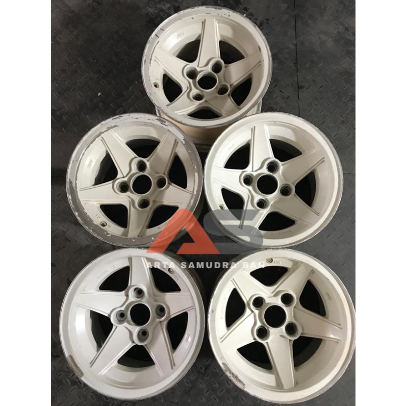 Velg Retro Enkei Compe 5 R 13 R13 PCD 4X114 4-114 Corolla DX Starlet Wonder