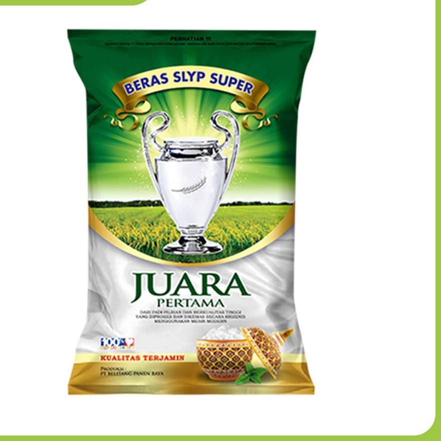 

POPULER Beras Juara Pertama 5 Kg.