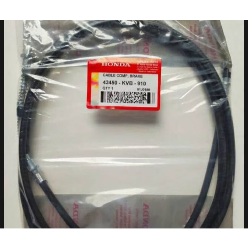 Tali Kabel Rem Belakang Motor Honda Vario 110Cw Karbu,Beat - KVB