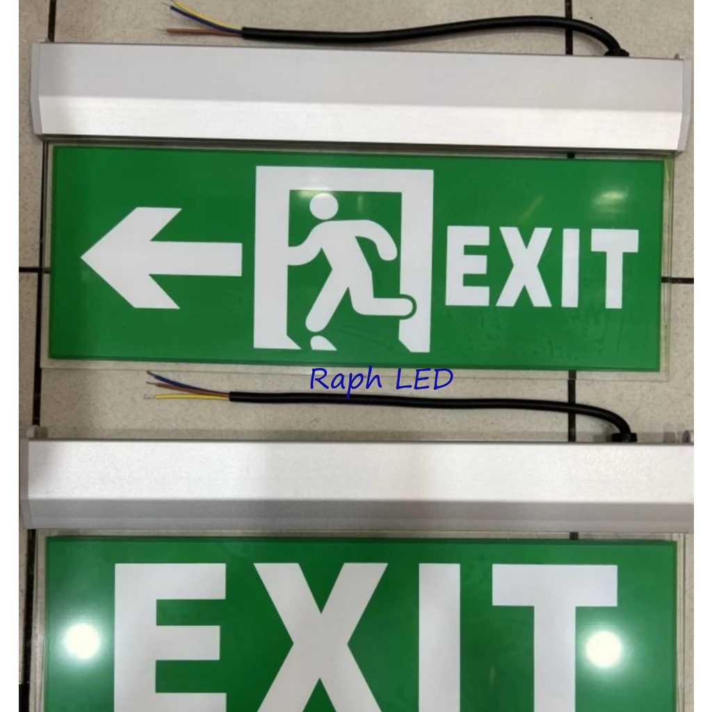 Jual Lampu Exit Led Arcylic Lampu Darurat Emergency Exit Lampu Sign ...