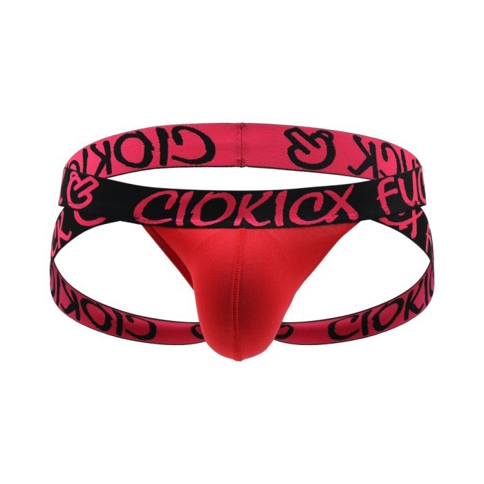 ⭐BISA COD⭐ JE065. Jockstrap Pria. Men's underwear Jockstrap. - Merah, XL