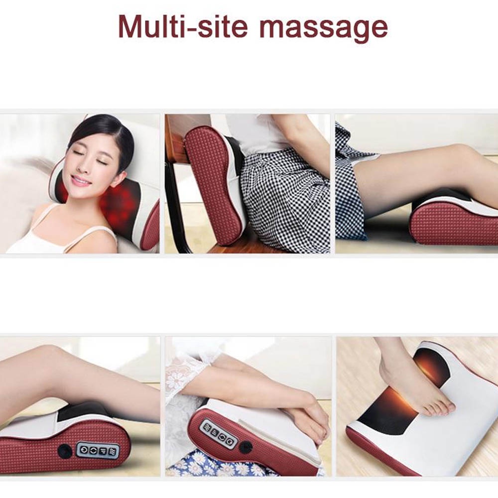 Alat Pijat Viral Cervical Massage Pillow P311 / Bantal Pijat Portable Alat Pijat Elektrik Mudah dipakai