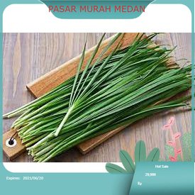 

Sayur Kucai 1 ikat segar medan | PASAR MURAH MEDAN