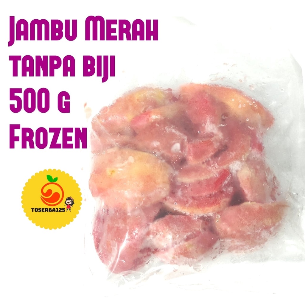 

BUAH JAMBU MERAH FROZEN 500 gram - TOSERBA125