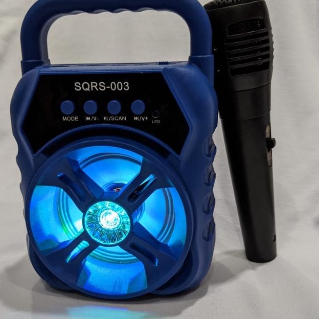 Baru Kejutan SPEAKER BLUETOOTH KARAOKE GRATIS MIC SQRS003