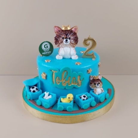 

KUCING UK 15CM / KUE ULANG TAHUN