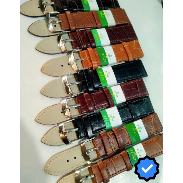 Tali Jam Tangan Kulit Cyber,Strap Jam Tangan Cyber Murah Berkualitas