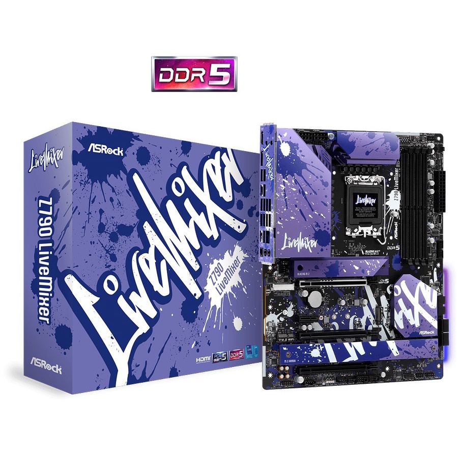 ASROCK Z790 LIVEMIXER (Intel LGA 1700, Gen12, Gen13)