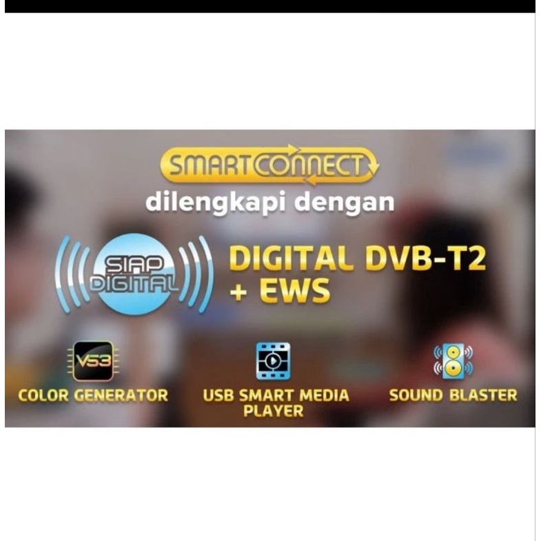 AKARI LED Digital TV 32&quot; Smart Connect DVB-T2 HDMI SC 53V32D 53V32