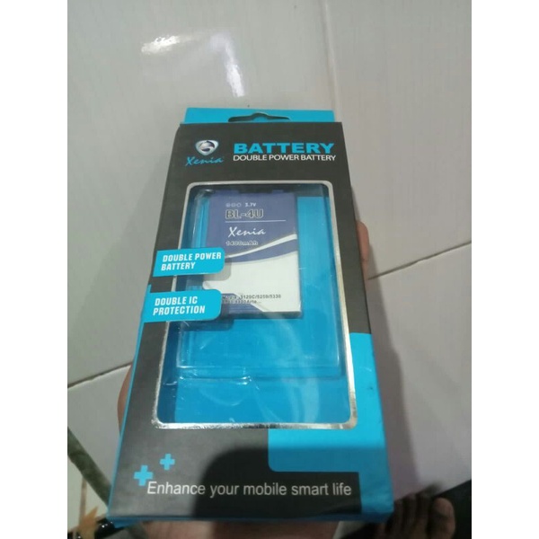 baterai nokia bl4u Double power nokia asha 300 306 305 210 nokia 206 301 500 3120c