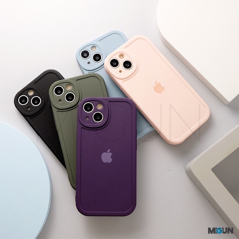 New! Round Case (2) - Fullcover Softcase for iPhone 7 8 SE2020 7+ 8+ X XS XR XSMAX 11 11PRO 11PROMAX 12 13 PRO PROMAX XR XSMAX 14 14PLUS 14PRO 14PROMAX