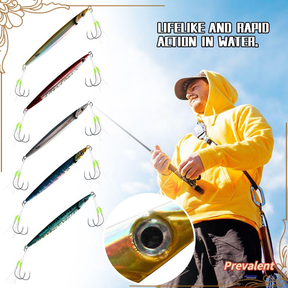 Preva Umpan Pancing Bahan Metal Dengan Pengait Ikan Kecil Panas 160g 160mm Lead Casting