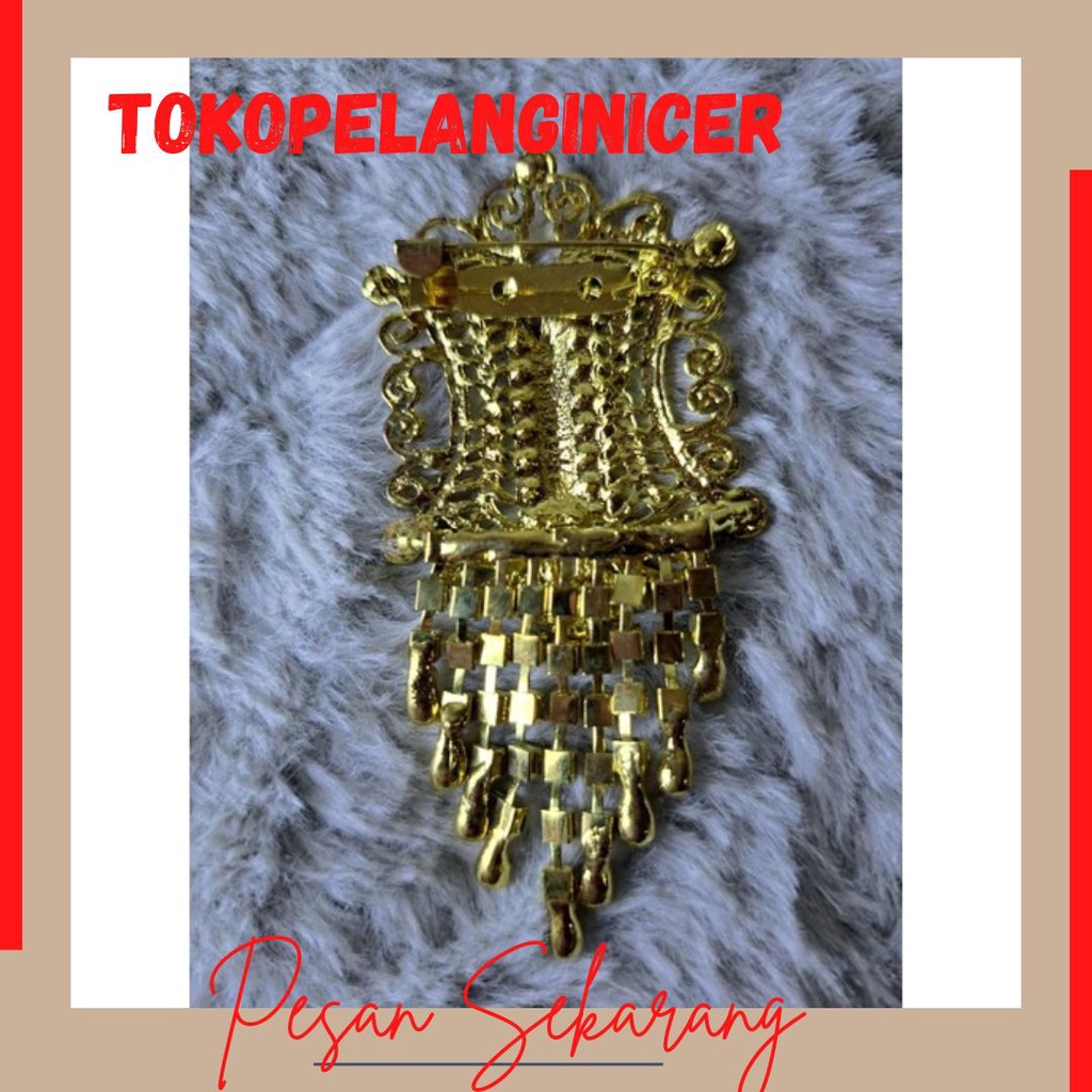 BROS PENITI PREMIUM PINTU ACEH- Bross Adat  kebaya fashion wanita - Bros Dada-Bros Hijab Atceh by tokkopelanginicer