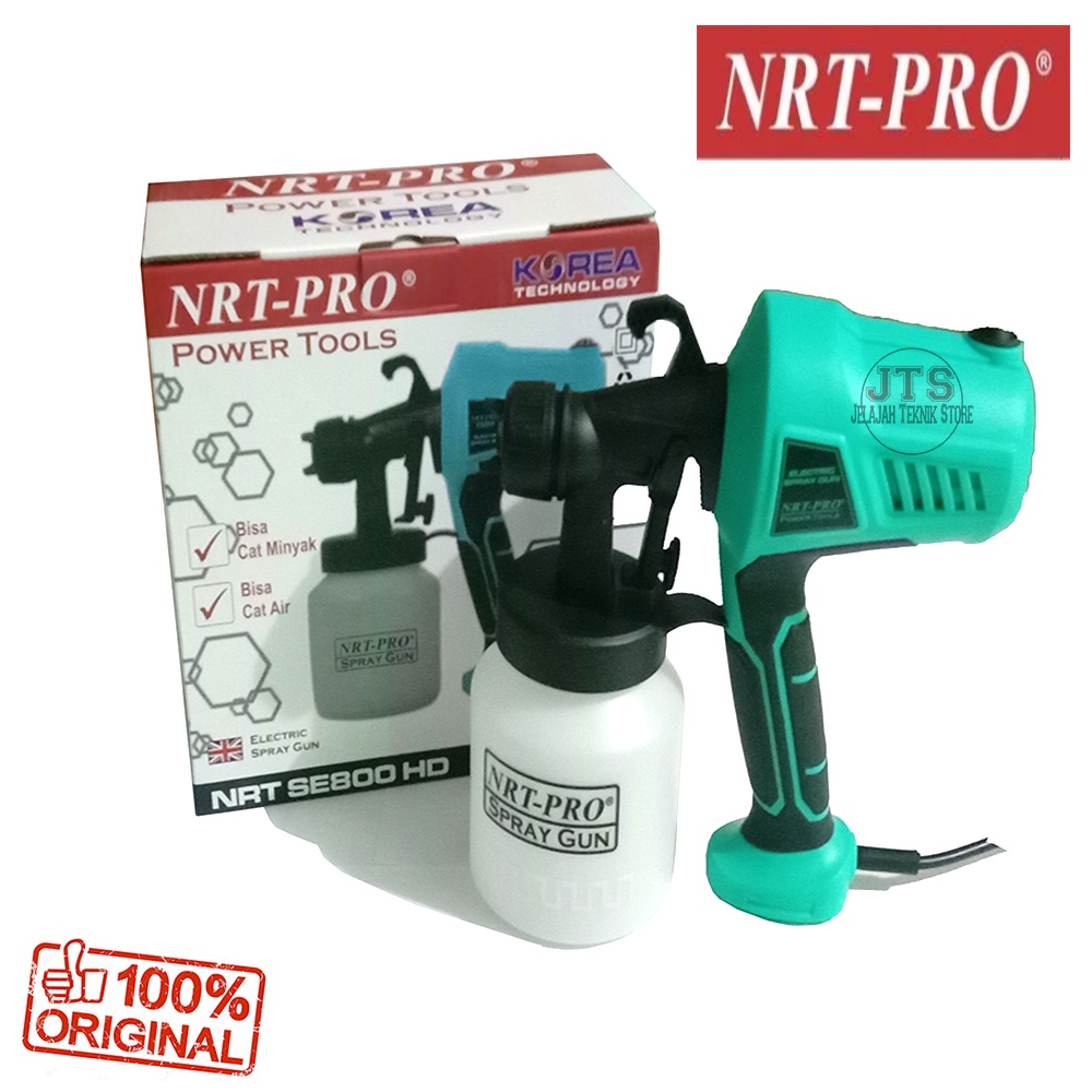 NRT-PRO Spray Gun Listrik SE800HD / HL 719 Electrik Sepray Gun Mesin Penyemprot Semprot Cat Tembok B