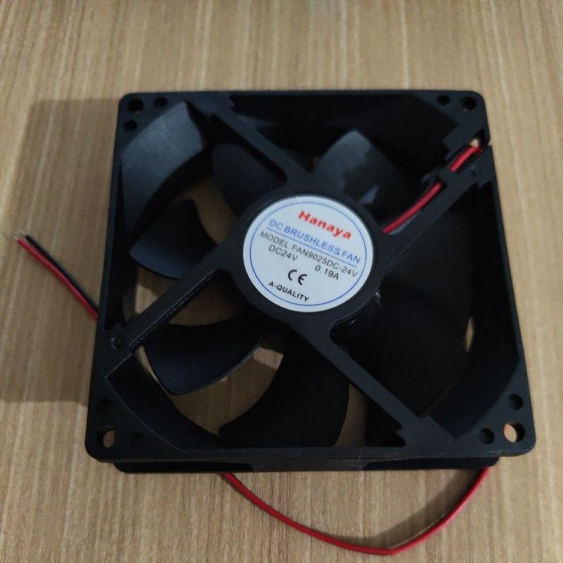 fan dc 9cm 24v hanaya grosir