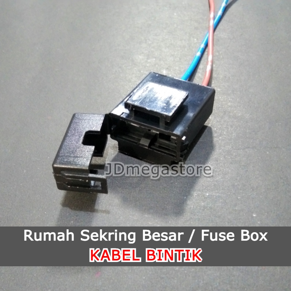 (Grosir/COD) Rumah Sekring Tancap Kotak Fuse Box Terminal Besar - KABEL BINTIK