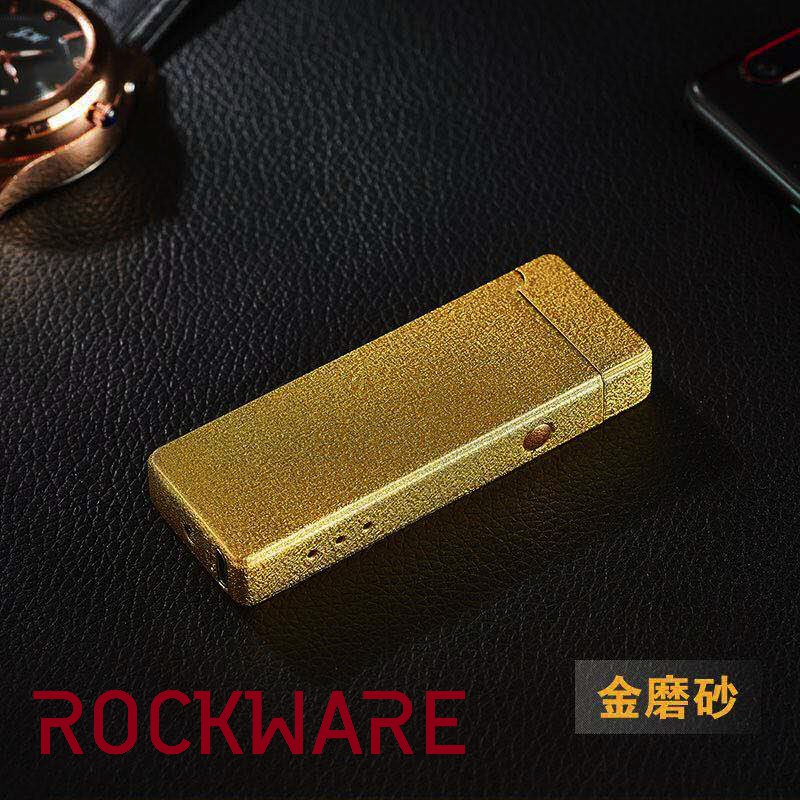 106 ROCKWARE USB Rechargeable Aluminium Dual Arc Coil Flameless Lighter