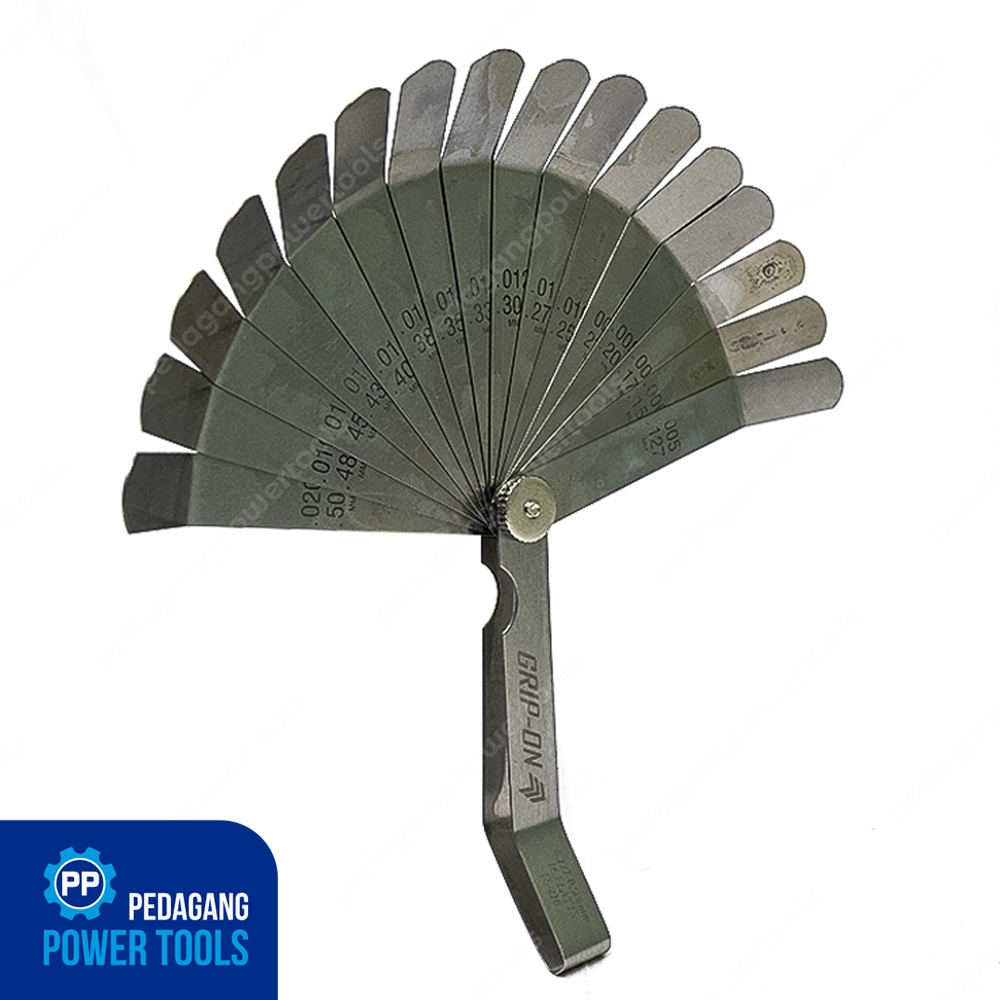 GRIP ON FULLER 16 BLADES BENGKOK KUNCI STEL KLEP FEELER GAUGE 18-216