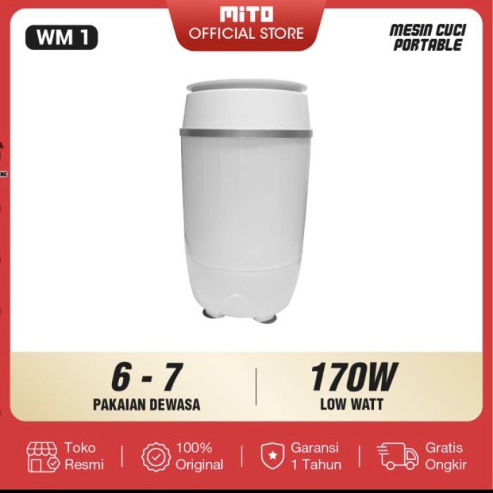 Mesin Cuci Mito Mini Portable