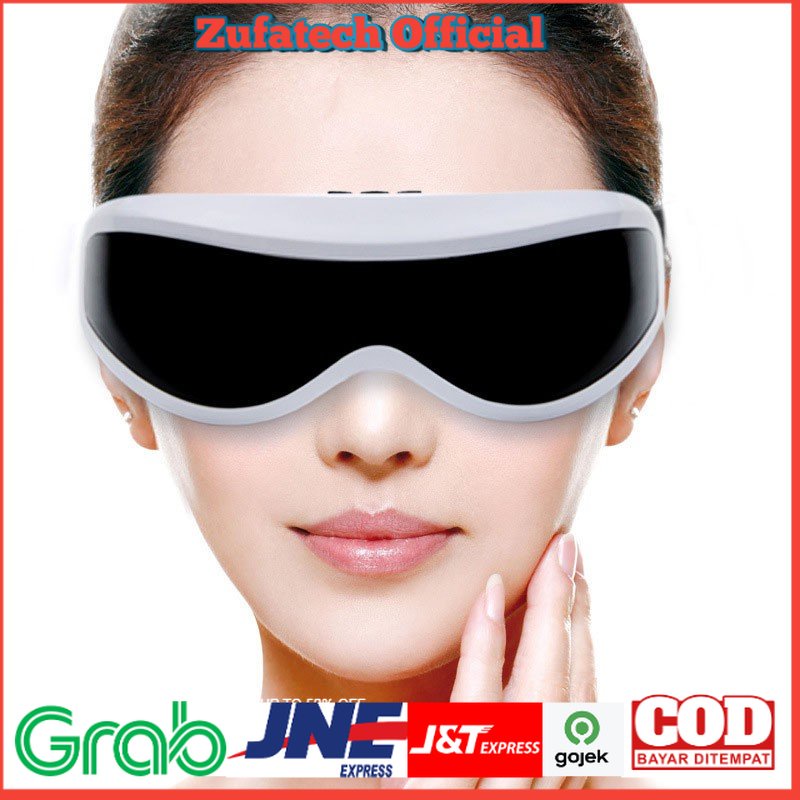 Alat Pijat Mata Elektrik Eye Care Massager - 818 - White